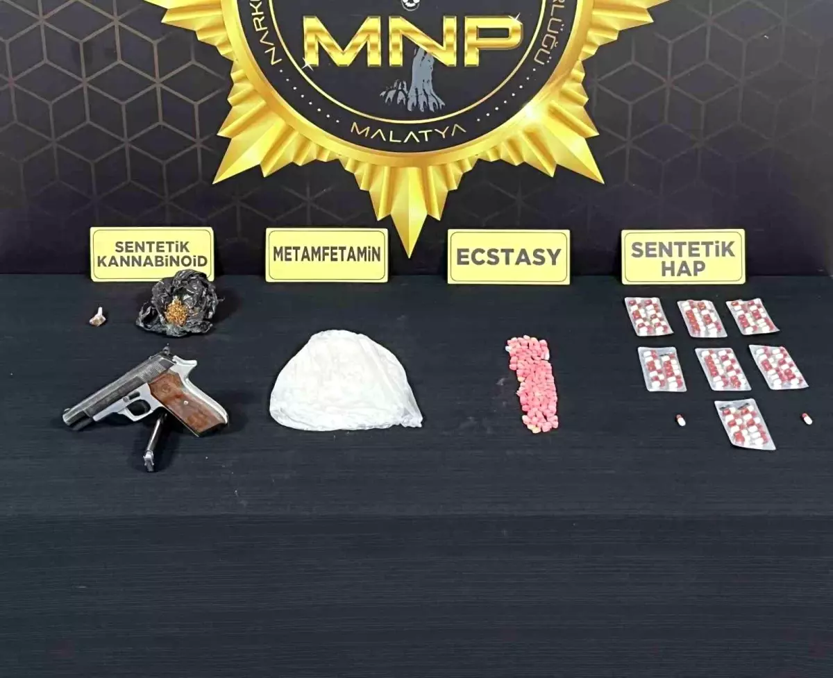 Malatya\'da Uyuşturucu Operasyonu: 8 Tutuklama