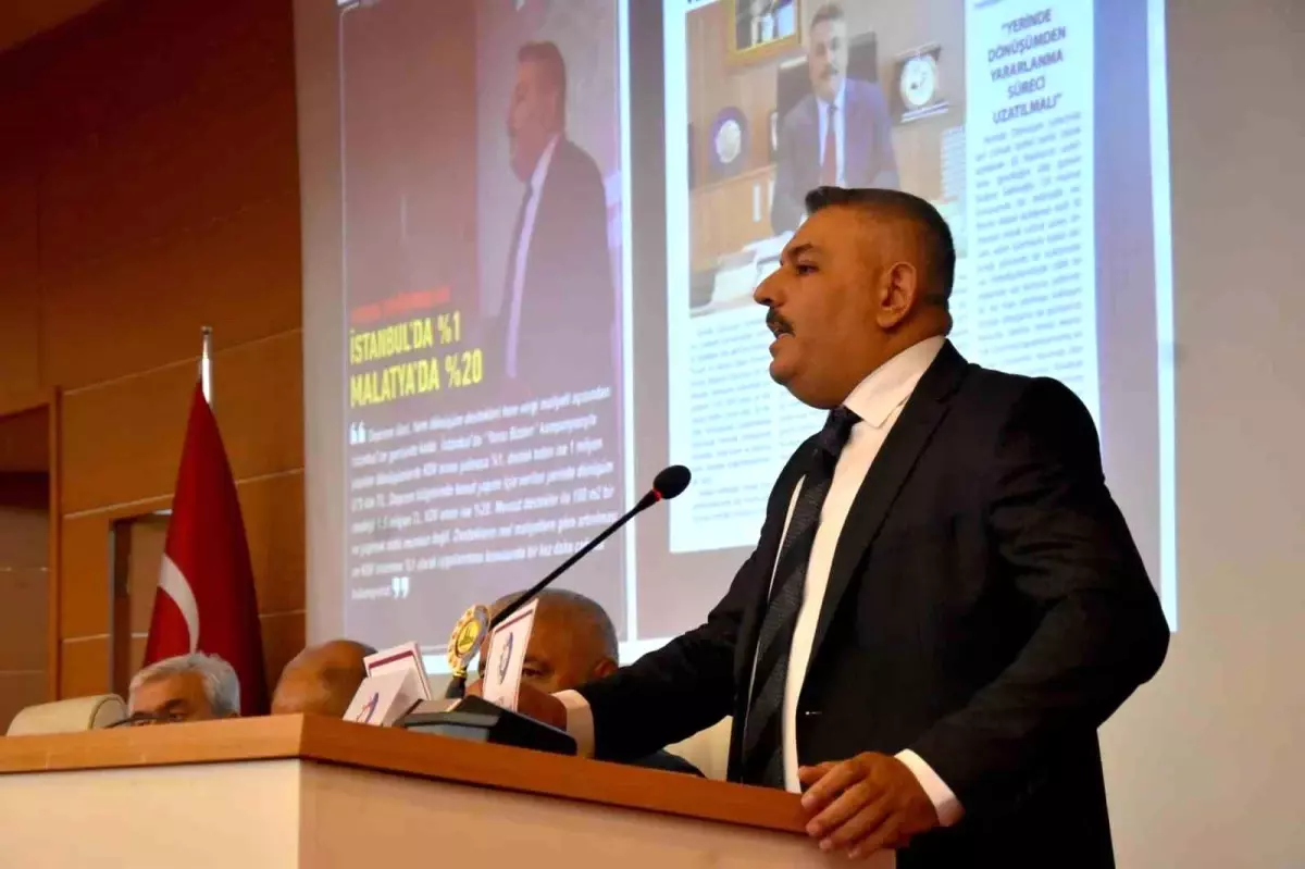 Malatya\'da Dönüşüm Destek Süresi Uzatılmalı