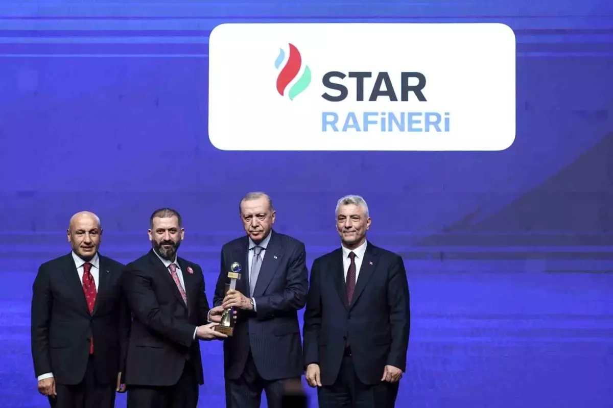 STAR Rafineri, \'2024 İhracat Şampiyonları\' listesinde 5\'inci sırada