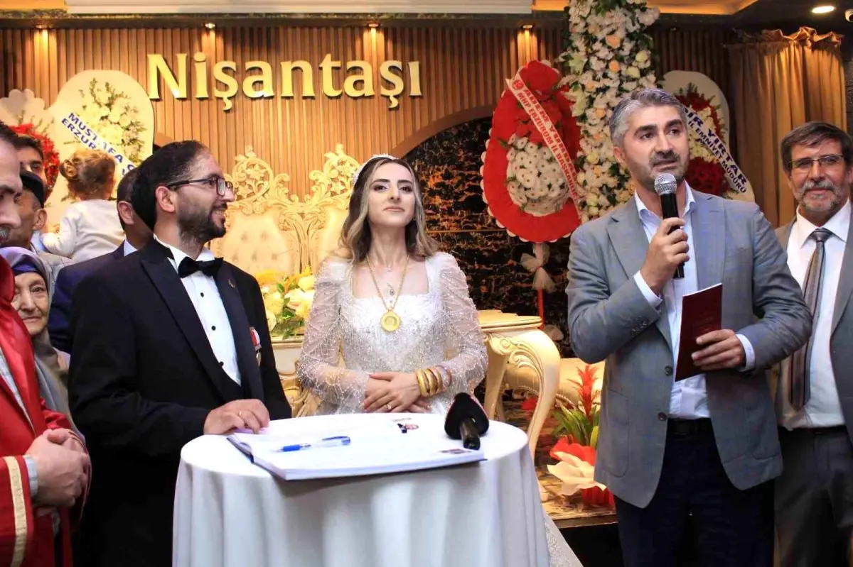 2025 aile yılında anlamlı nikah: Gazilik onuru ve sadakatin buluşması