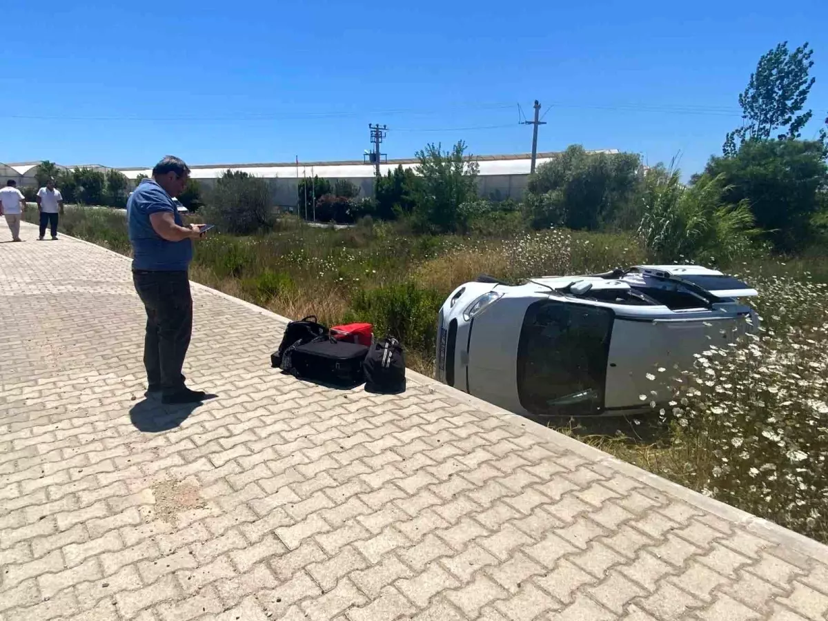 Antalya\'da Trafik Kazası: Eş Yaralandı