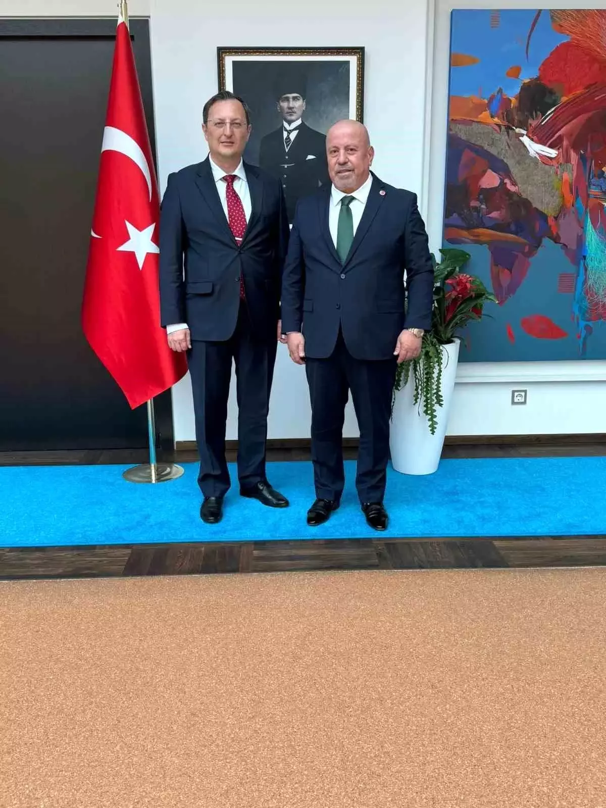Türk Girişimcilerden Büyükelçi Ziyareti