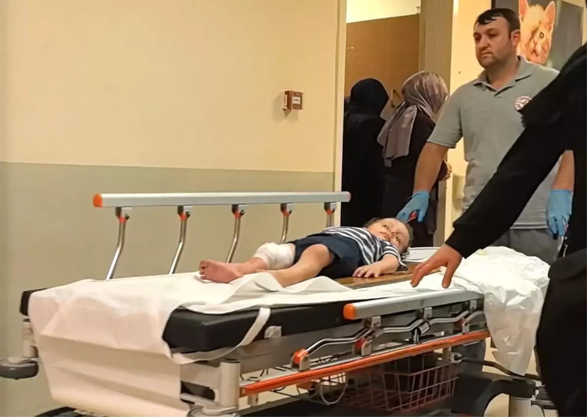 İnegöl\'de 2 Yaşındaki Çocuk Pencereden Düştü