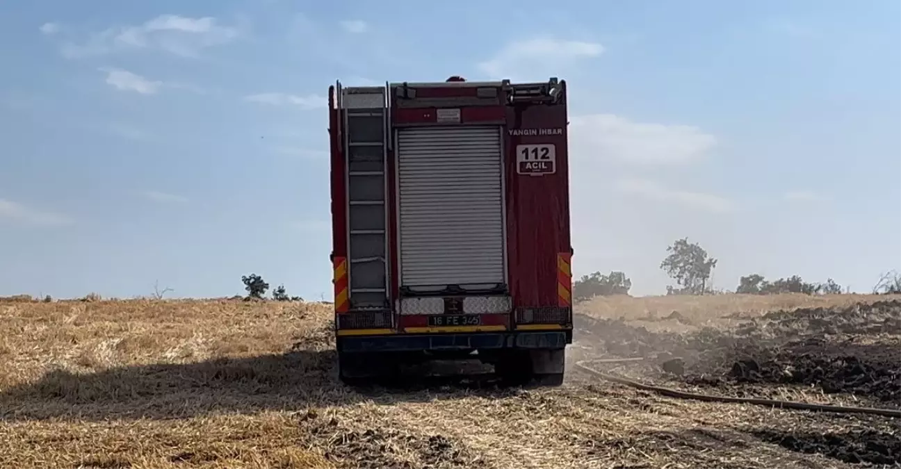 Bursa\'da Yangın Kontrol Altına Alındı