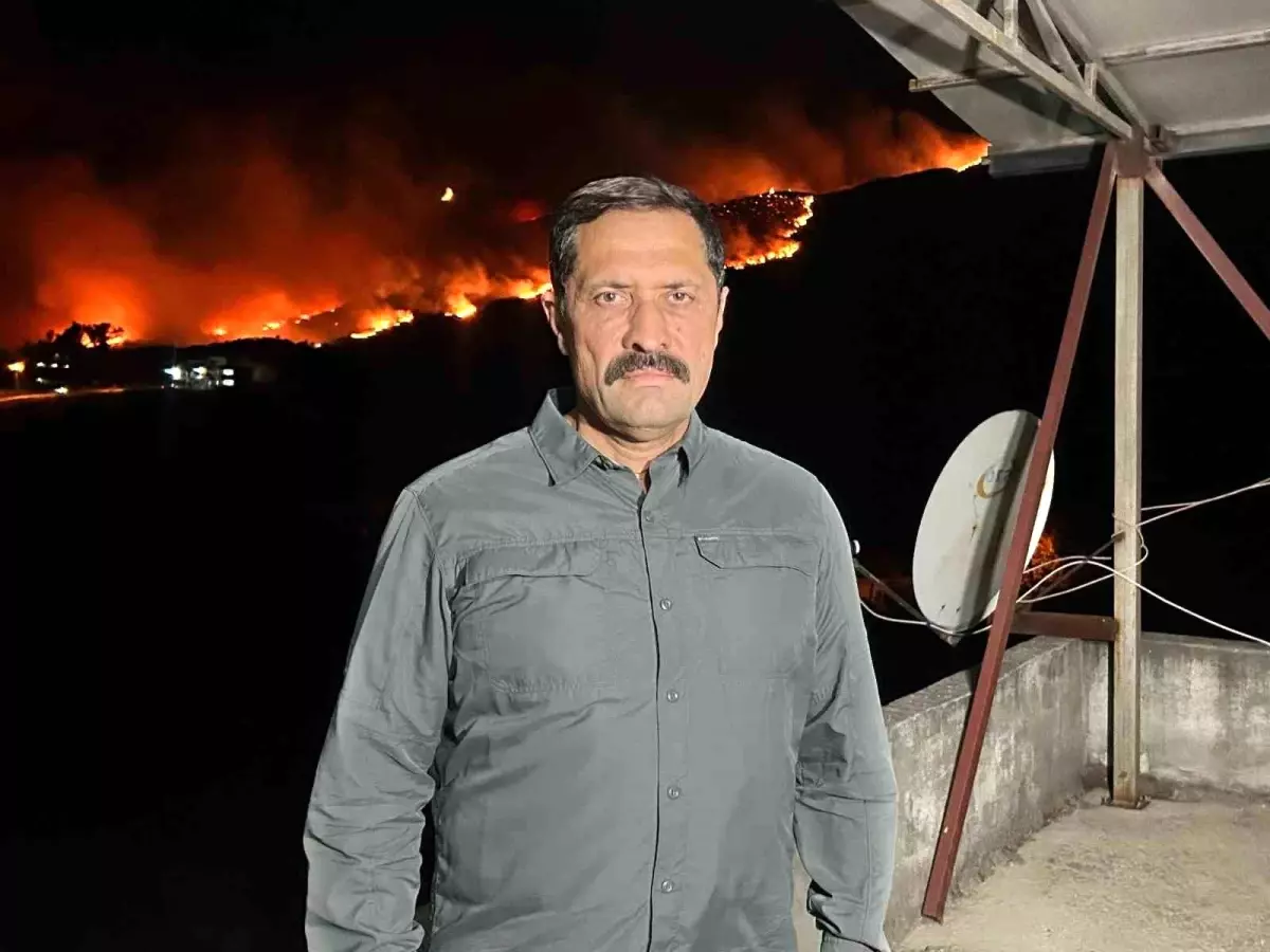 Hatay\'da Yangın: 200 Hane Tahliye Edildi