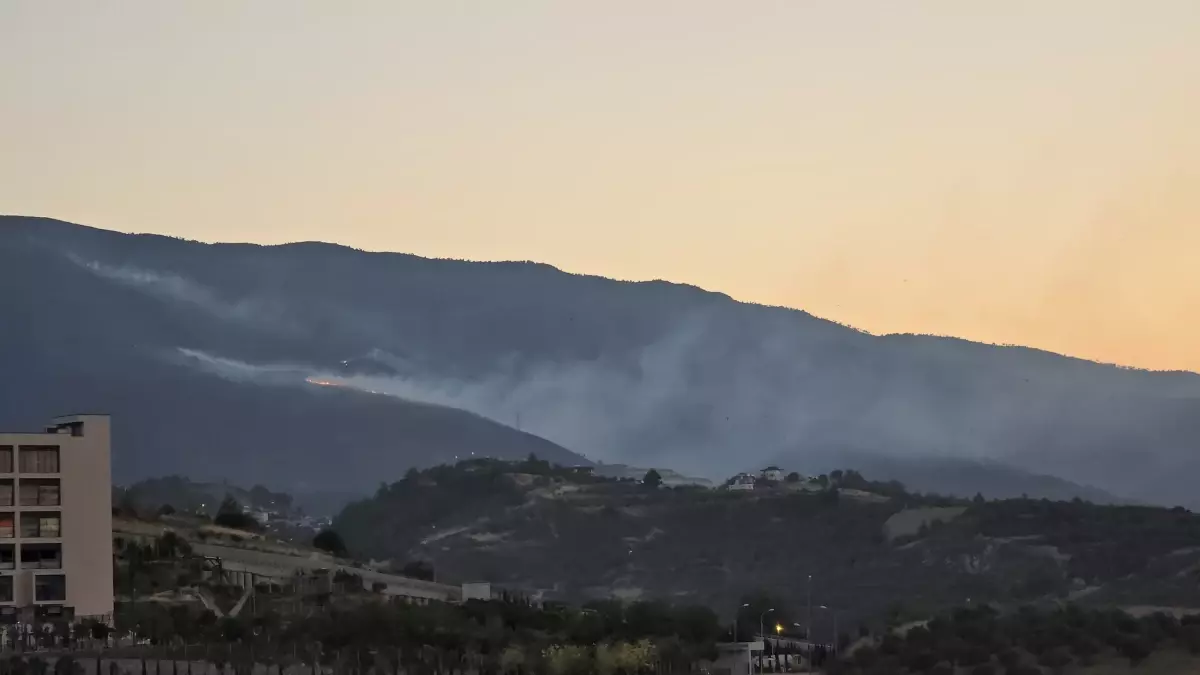 Hatay\'da Yangın: 1800 Kişi Tahliye Edildi