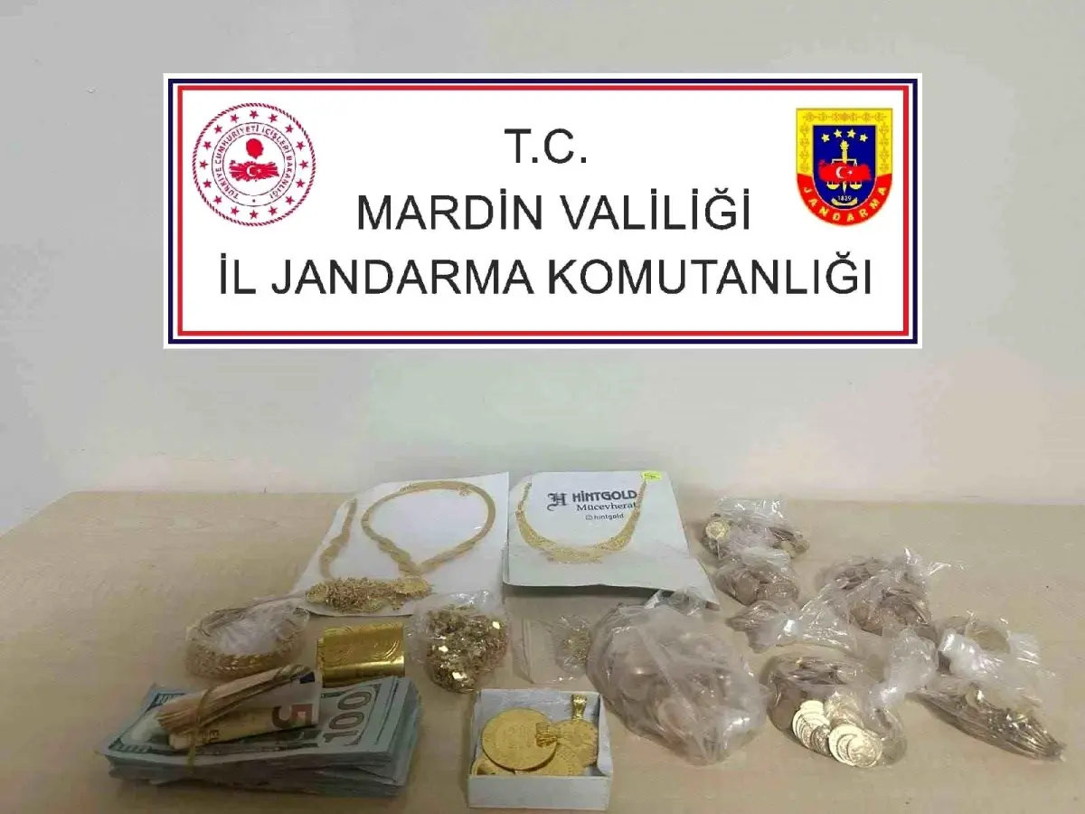 Şırnak\'tan Mardin\'e Altın Sevkiyatı Operasyonu