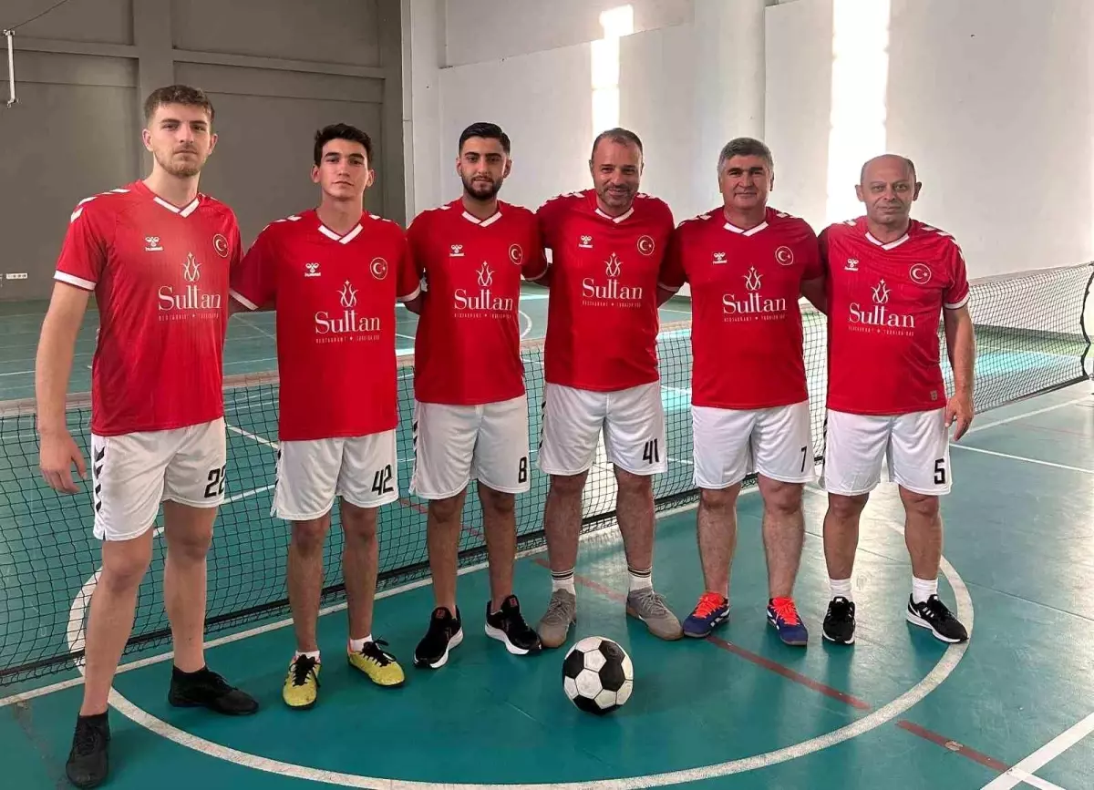 Türkiye Futnet Takımı Avrupa Şampiyonası\'na Gidiyor