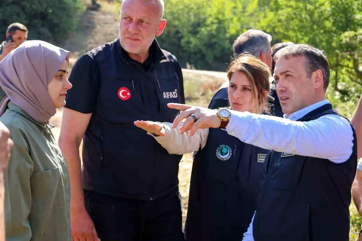 Bilecik\'te Yangın Sonrası Konteyner Alanları Kuruluyor