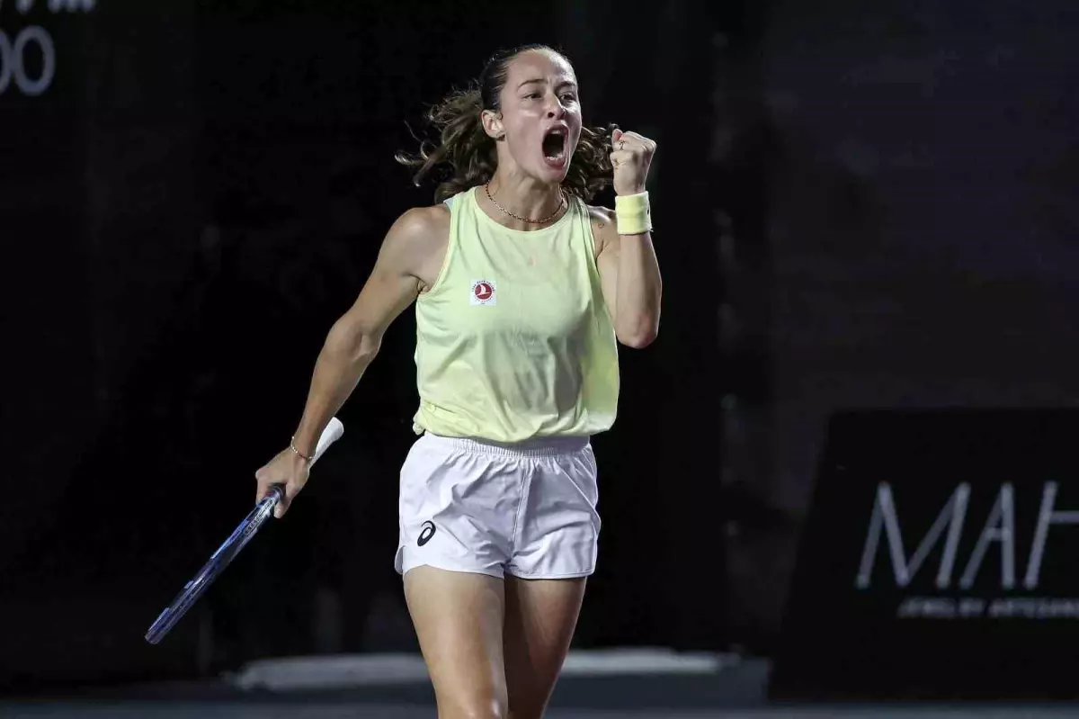 Zeynep Sönmez Wimbledon\'da Tarihe Geçti