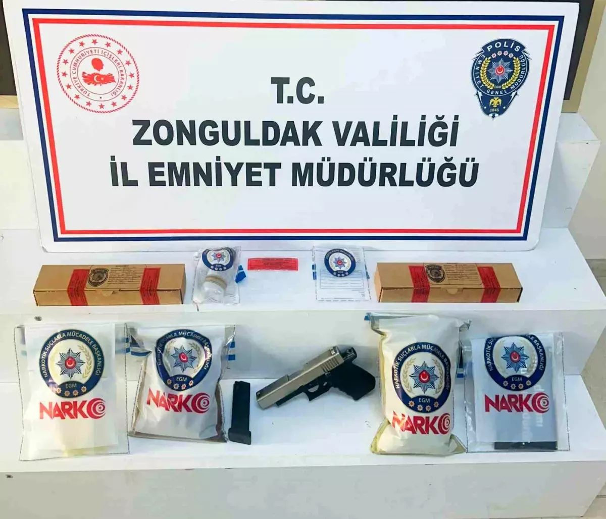 Zonguldak\'ta Uyuşturucu Operasyonu: 1 Tutuklama