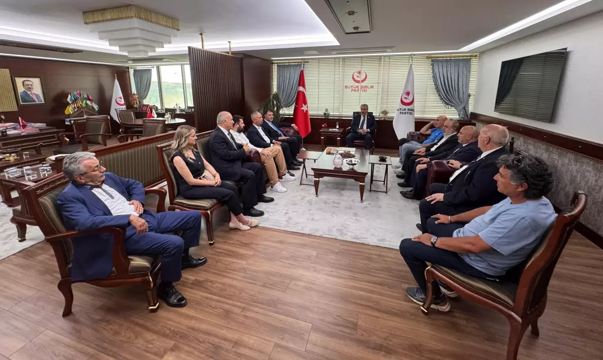 Alevi Birlik Grubu BBP\'yi Ziyaret Etti