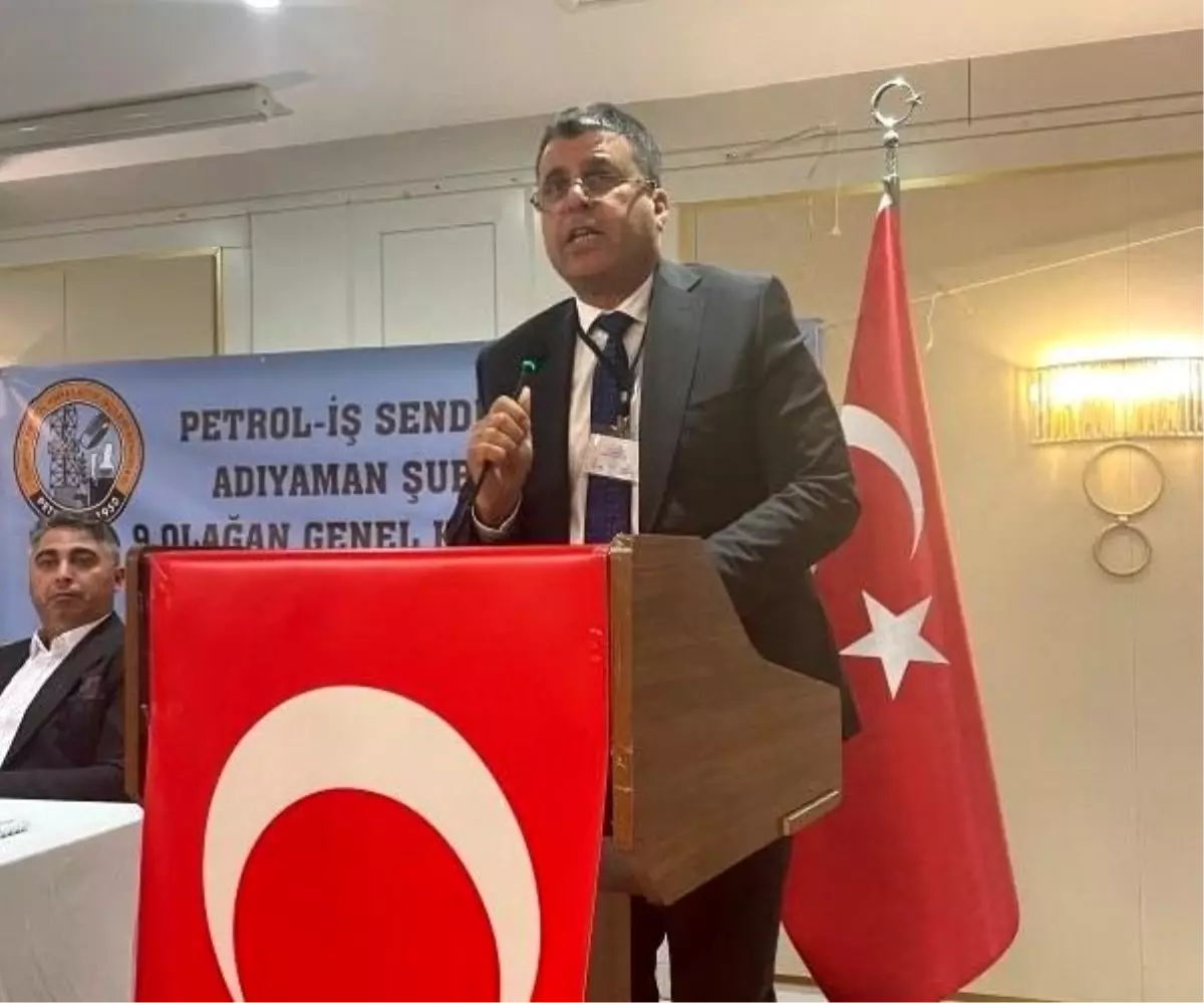 Petrol-İş Adıyaman\'da Karaman Yeniden Başkan