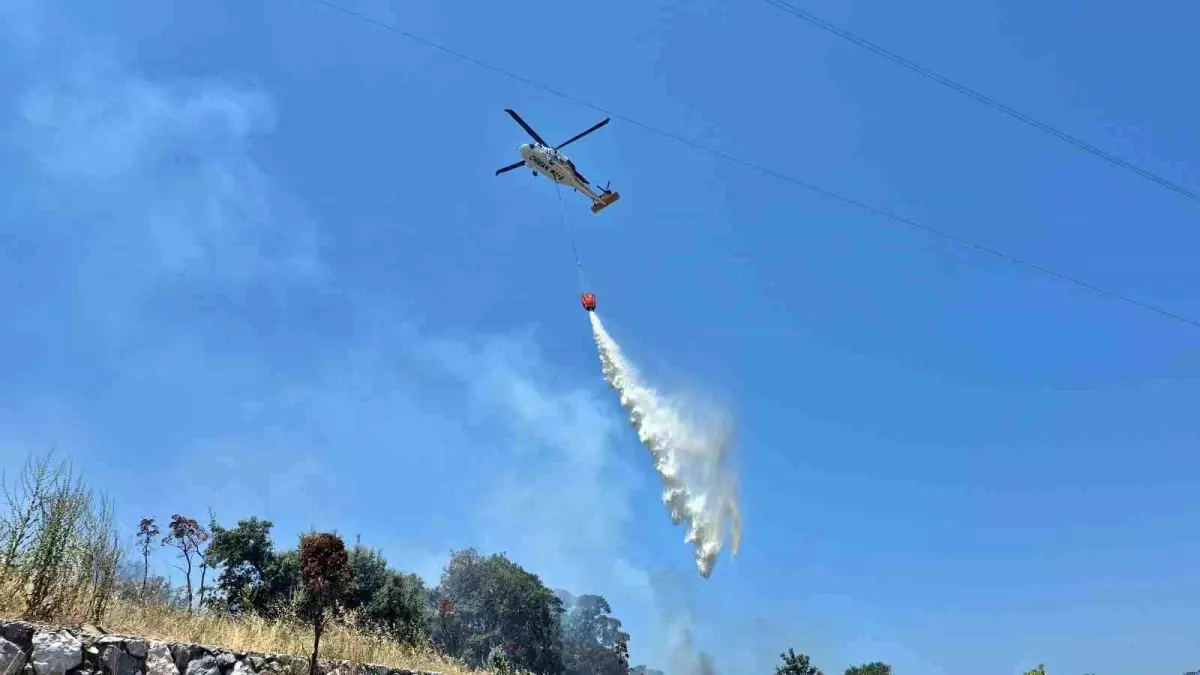 Bodrum\'da Yangın Kontrol Altına Alındı