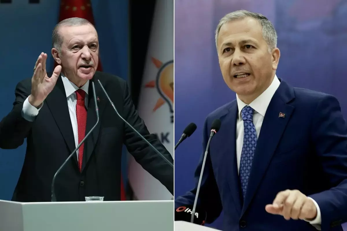 Erdoğan, Yerlikaya\'nın konuşması nedeniyle mi toplantıdan ayrıldı? Açıklama var