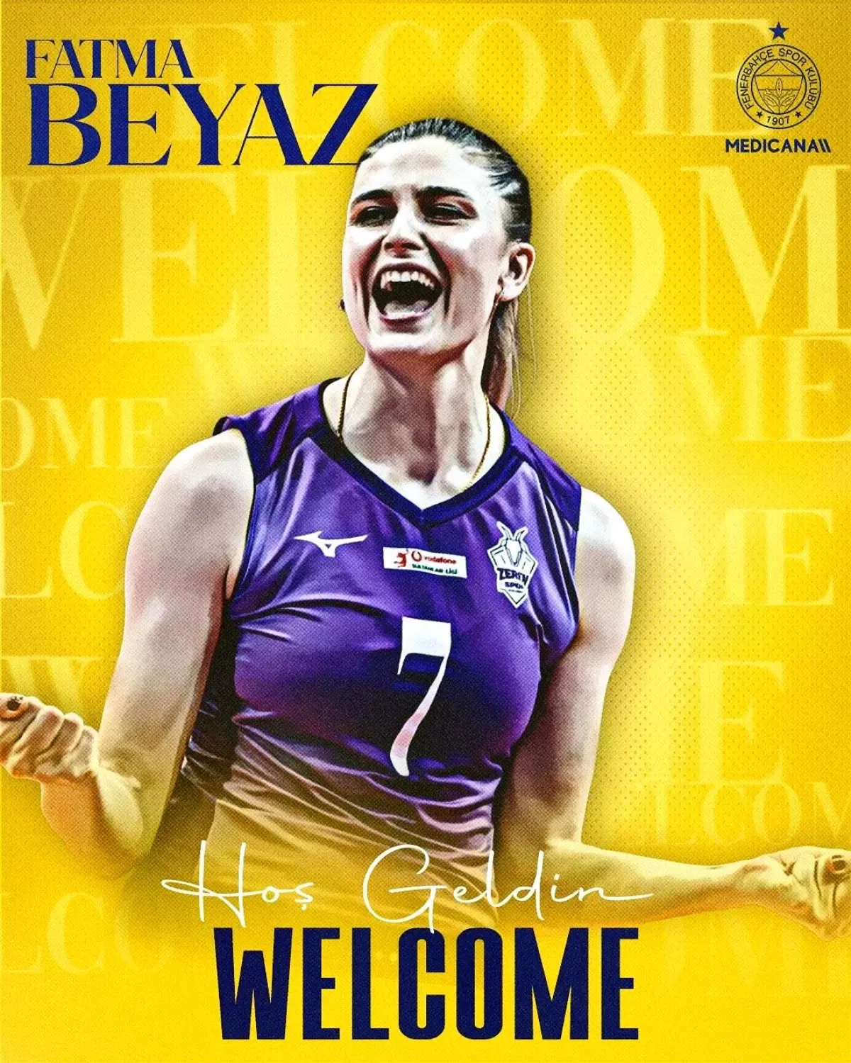 Fenerbahçe Kadın Voleybol Takımı Fatma Beyaz\'ı Transfer Etti