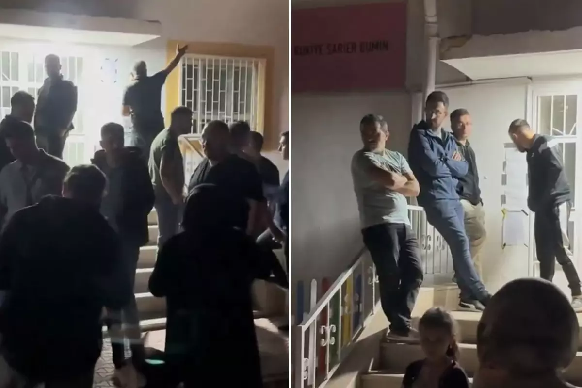 Görüntü Türkiye\'den! Çocukları için geceden sıraya girdiler