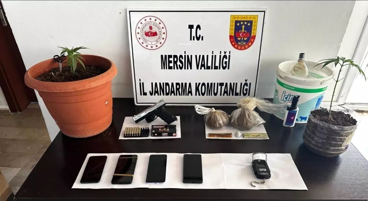 Mersin\'de Uyuşturucu Operasyonları: 165 Gözaltı