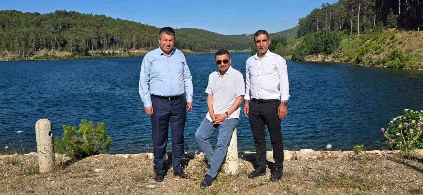 MHP Milletvekili Ahmet Erbaş, Yağmurlar Köyü ve Göleti\'ni Ziyaret Etti