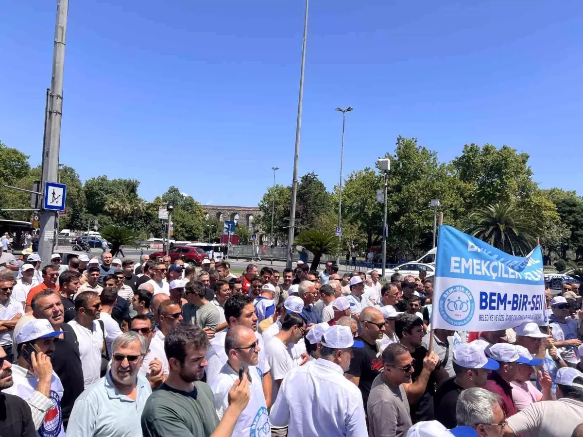 İBB Çalışanları Promosyon İhalesine Tepki Gösterdi