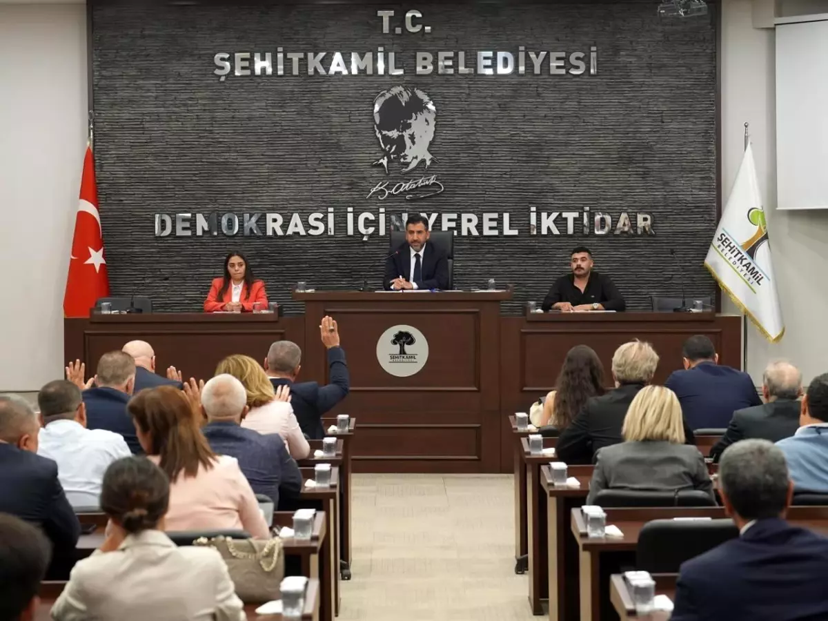 Şehitkamil Belediyesi Temmuz Ayı meclis toplantısı yapıldı