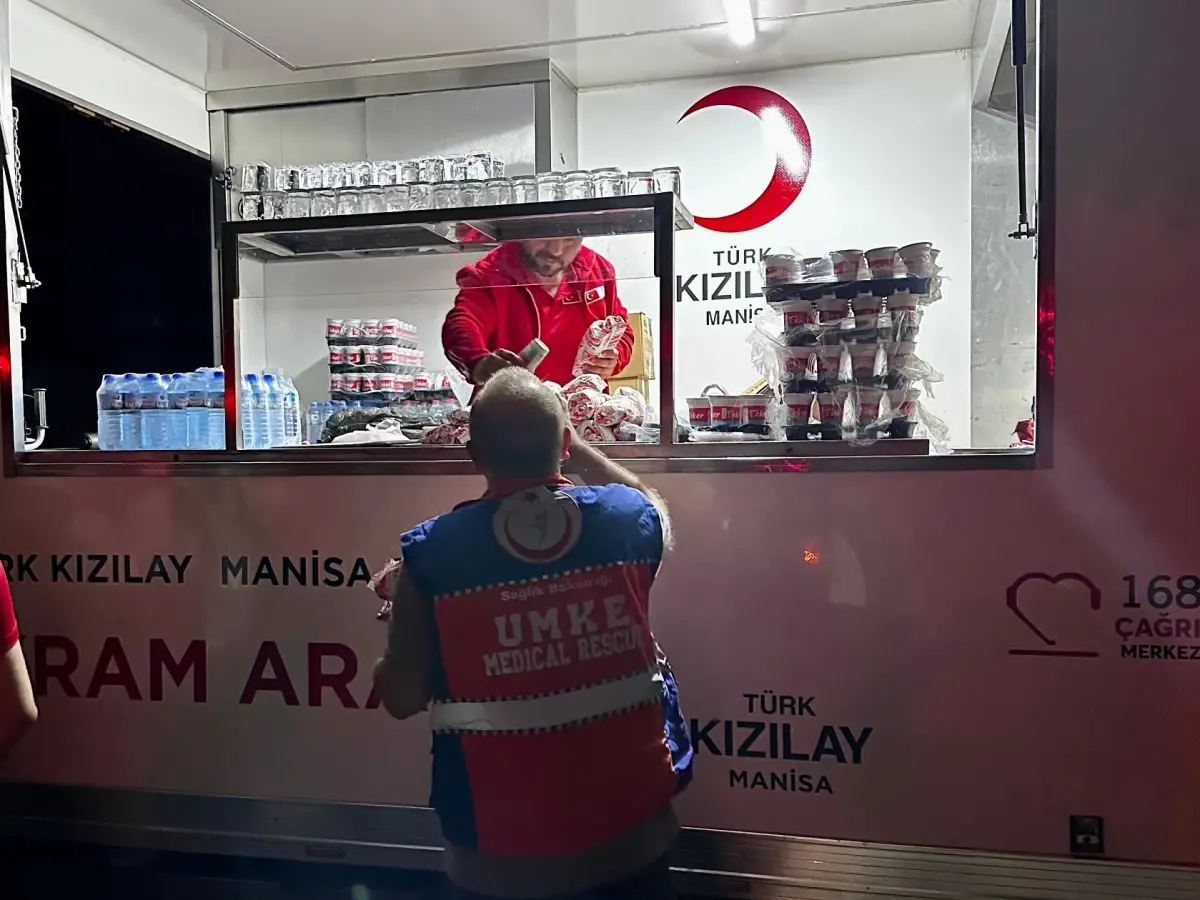 Kızılay, Orman Yangınlarına 288 Bin Kişilik Destek Sağladı