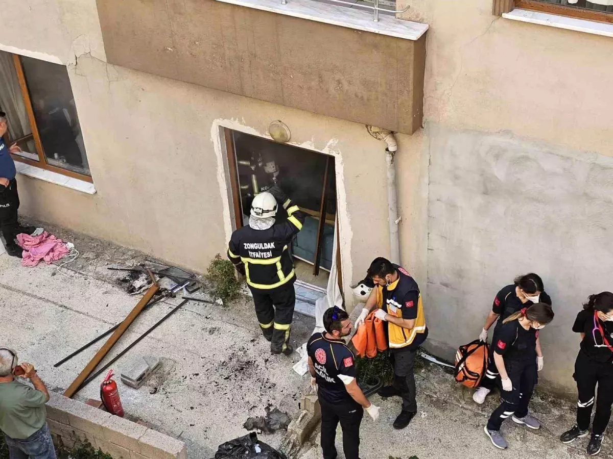 Zonguldak\'ta Patlama Panik Yarattı