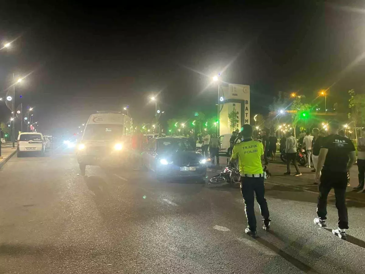 Batman\'da Trafik Kazası: 1 Yaralı