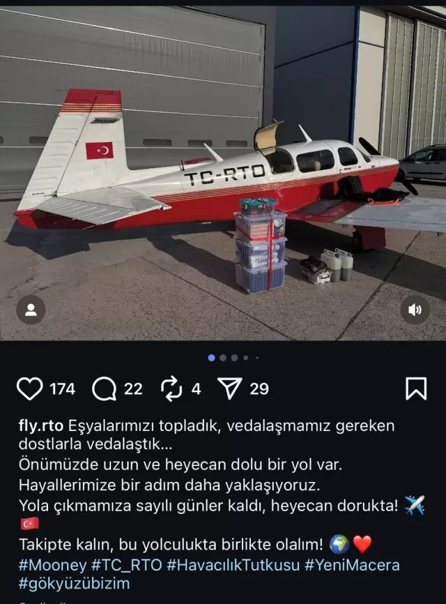 Düşen uçağın pilotunun son fotoğrafı yürekleri yaktı
