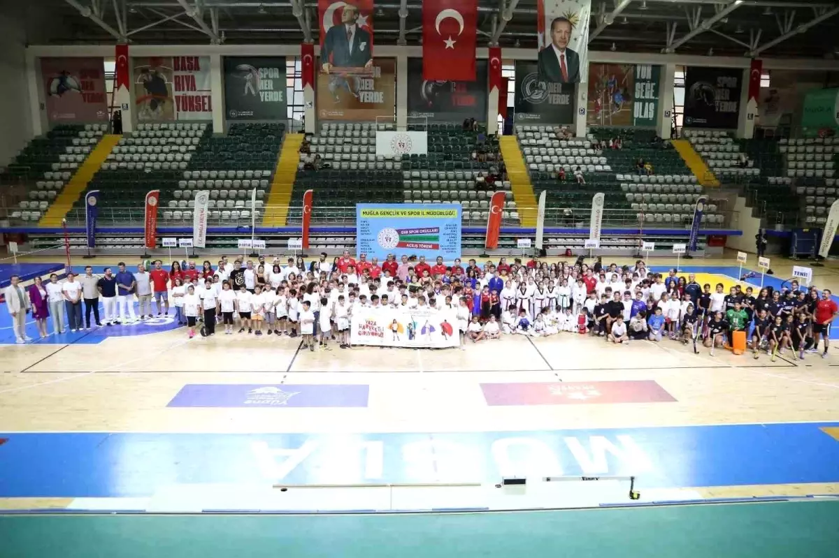 GSB Yaz Spor Okulları Açıldı