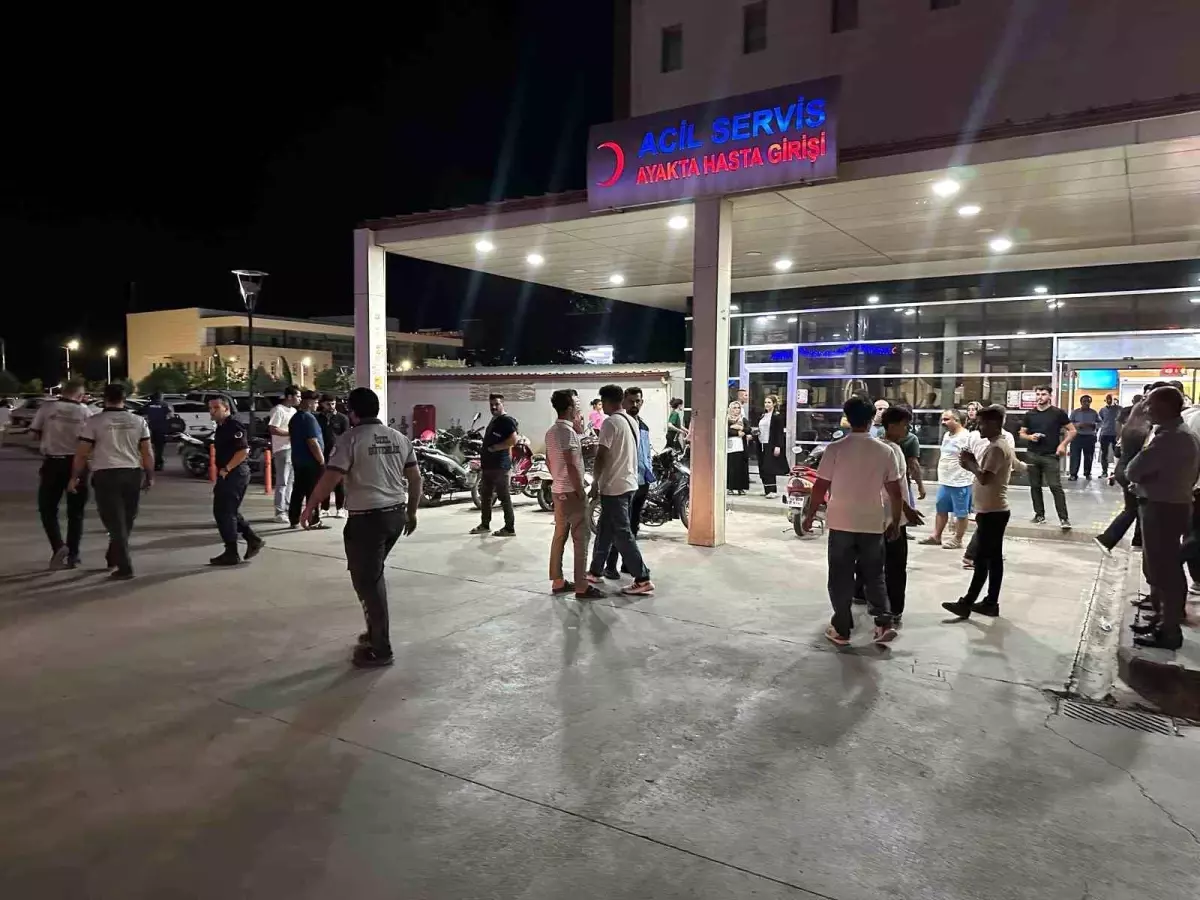 Adıyaman Hastanesinde Kavga