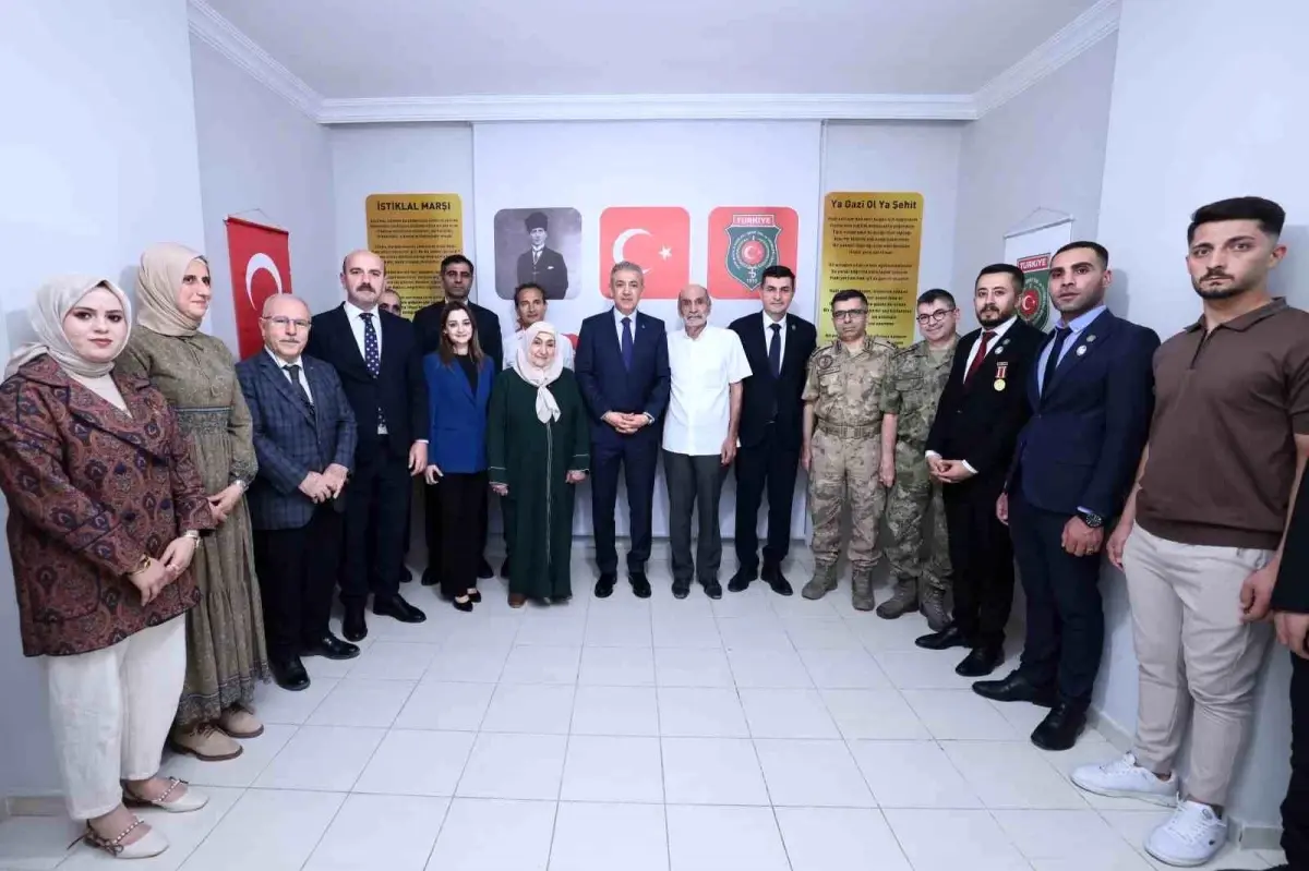 Mardin\'de şehit yakınları ve gaziler için anlamlı açılış