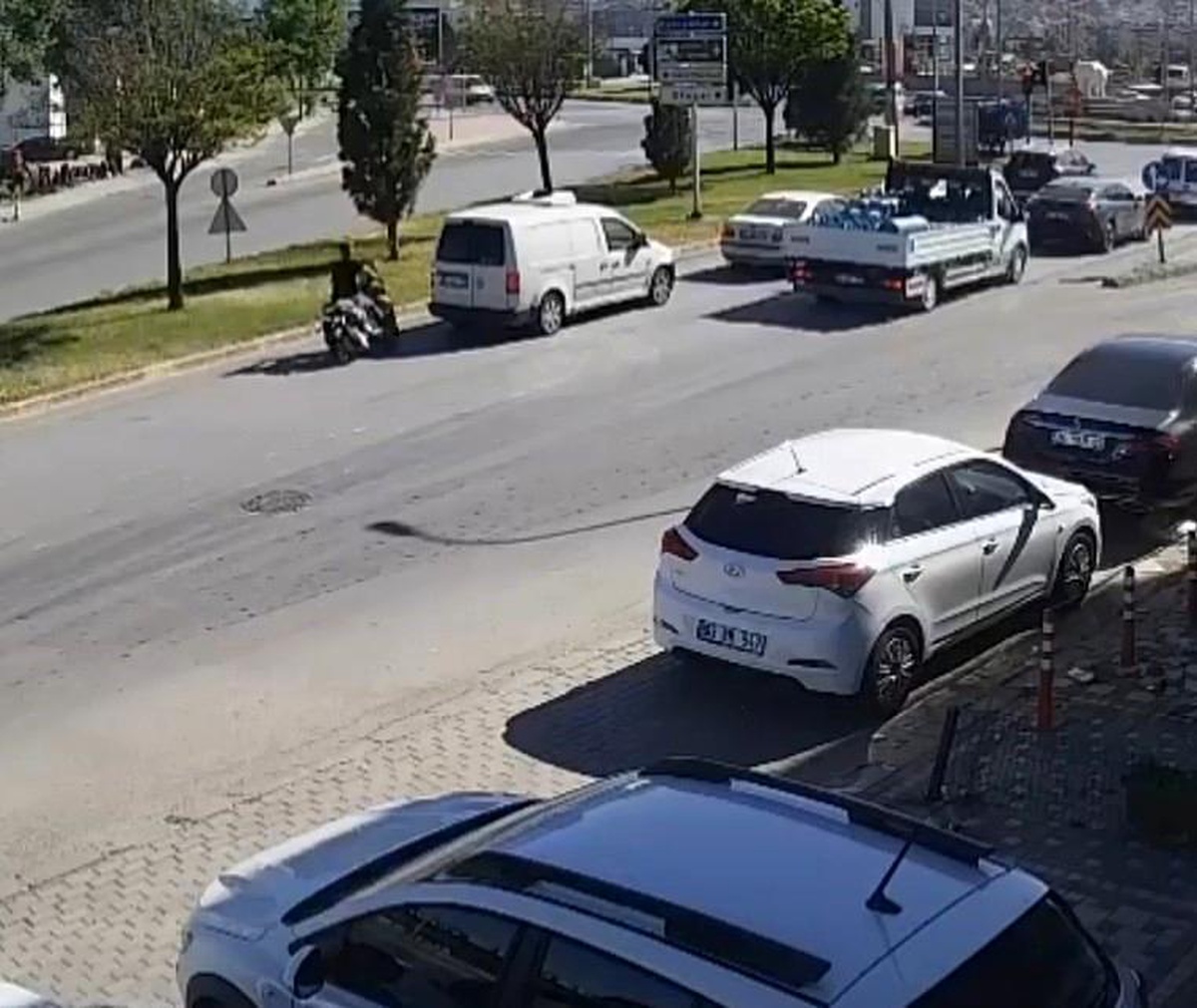 Afyonkarahisar\'da Motosiklet Kazası