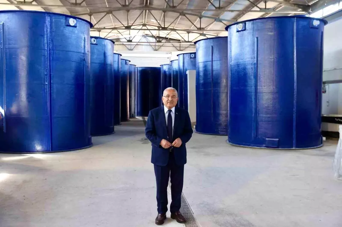 Ordu\'da Kırsal Mahallelere 30 Tonluk Fiberglas Su Depoları Yerleştirildi