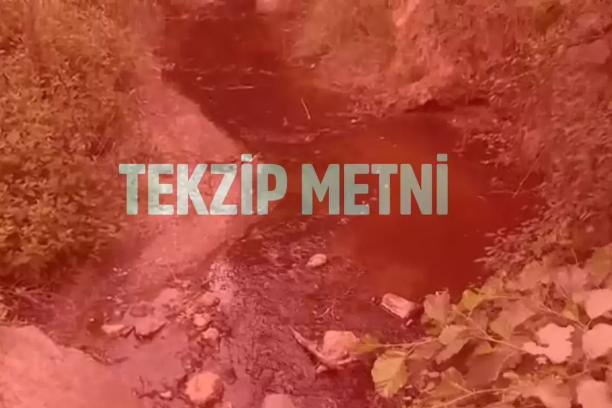 "Şile\'de atık su krizi: Mahalle sakinleri çözüm bekliyor" haberine dair tekzip metni