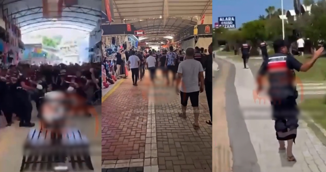 Taklitçi esnaftan linç girişimi! Avukatı dövdüler, jandarmanın kafasında sandalye kırdılar
