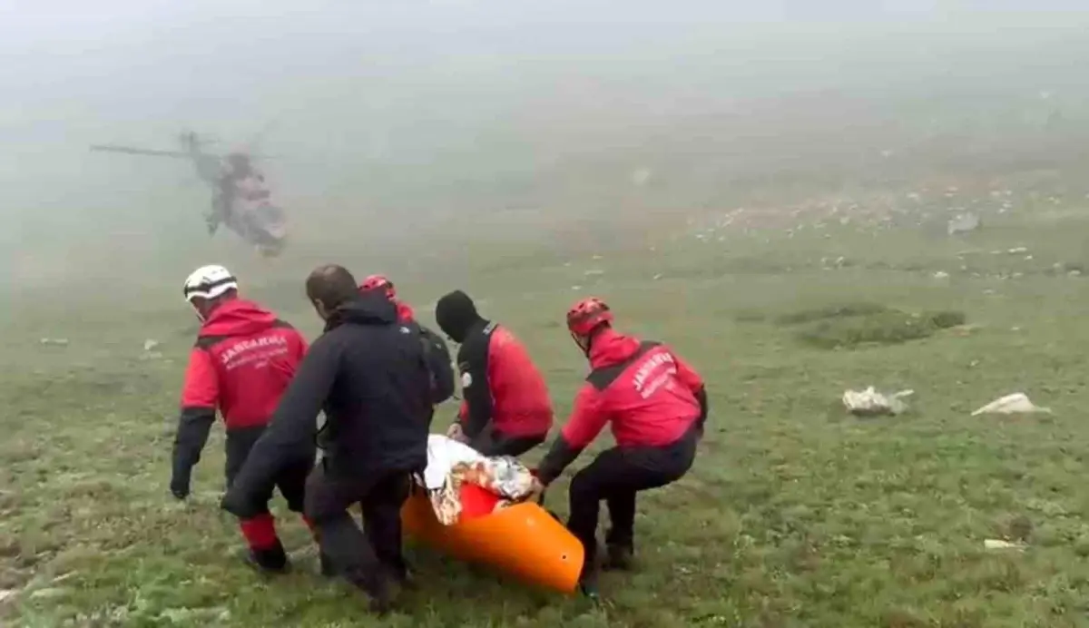 Eskişehir\'den Rize\'ye giden jet kaza yaptı