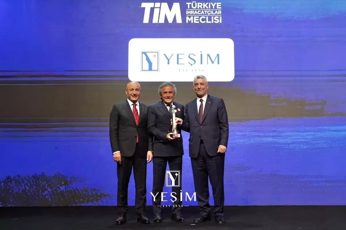 Yeşim Grup İhracat Şampiyonu!