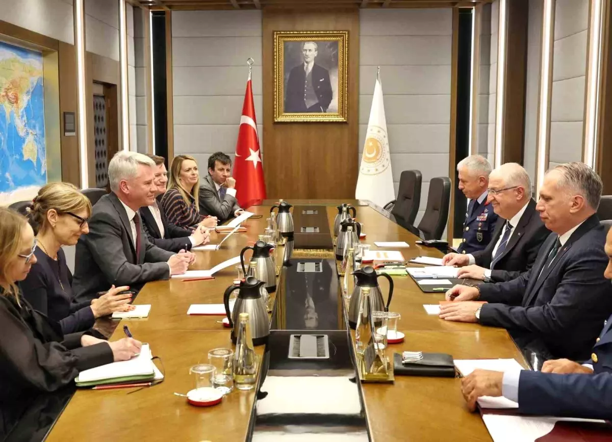 Bakan Güler, BAE ve İngiltere Temsilcilerini Ağırladı