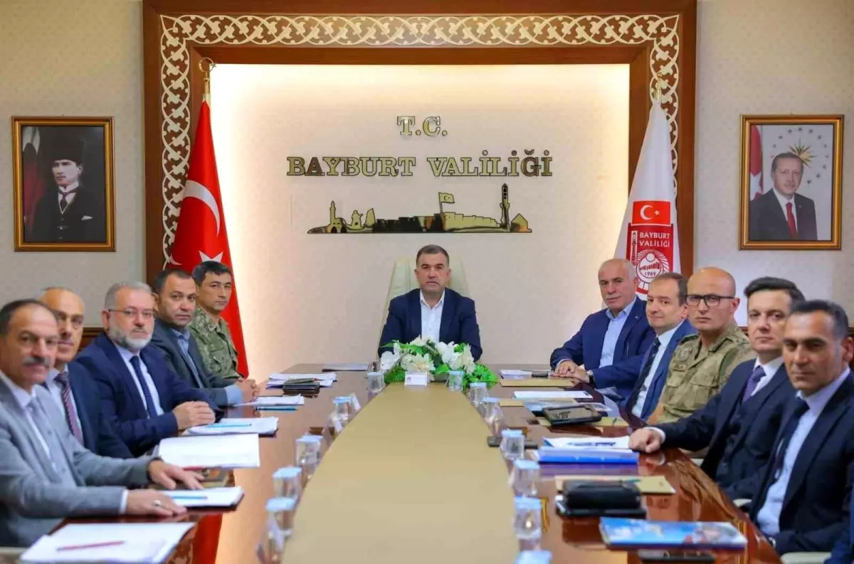 Bayburt\'ta 15 Temmuz ve Dede Korkut Şöleni Toplantısı