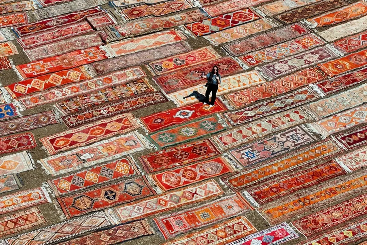 Antalya\'da sıcaklar 40 dereceye ulaştı, tarlalar halıyla kaplandı