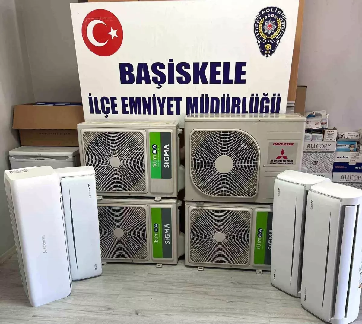 Kocaeli\'de 194 Bin TL\'lik Klima Hırsızı Yakalandı