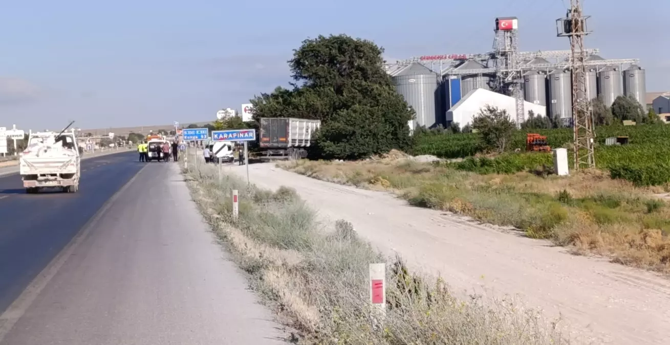 Karapınar\'da TIR Yangını: Şoför Hayatını Kaybetti