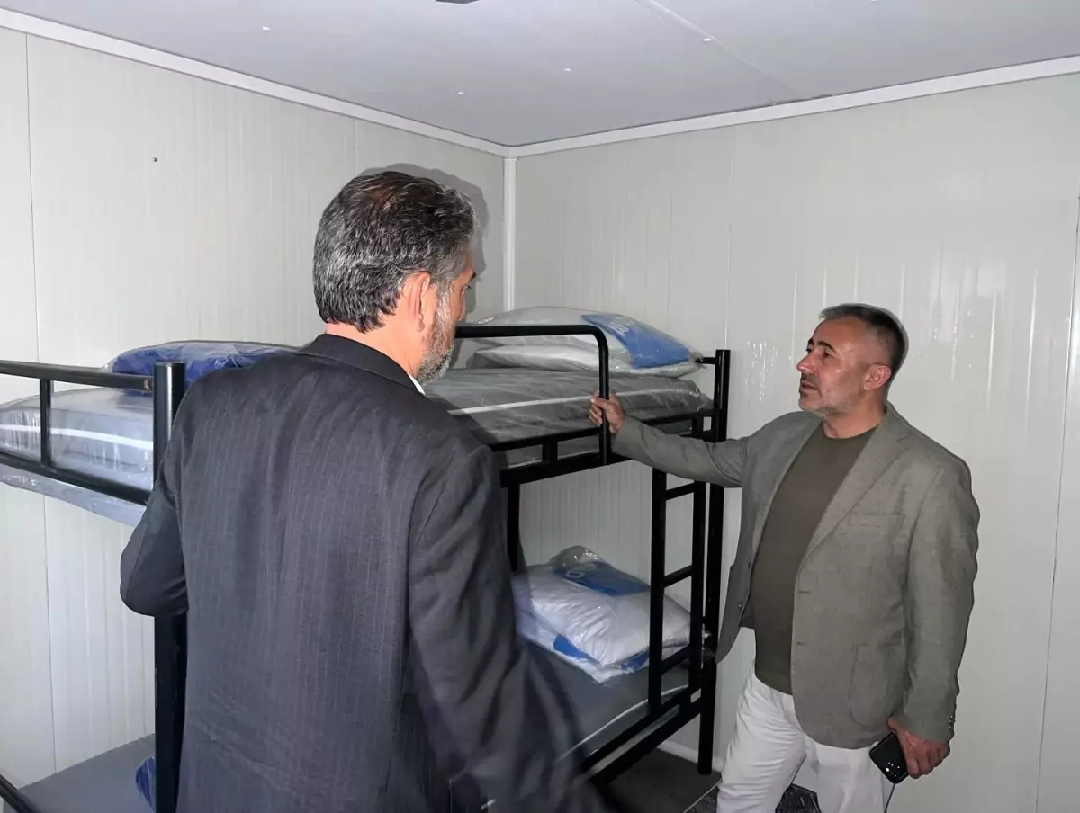 Bilecik\'teki Orman Yangını Sonrası Konteyner Kentler
