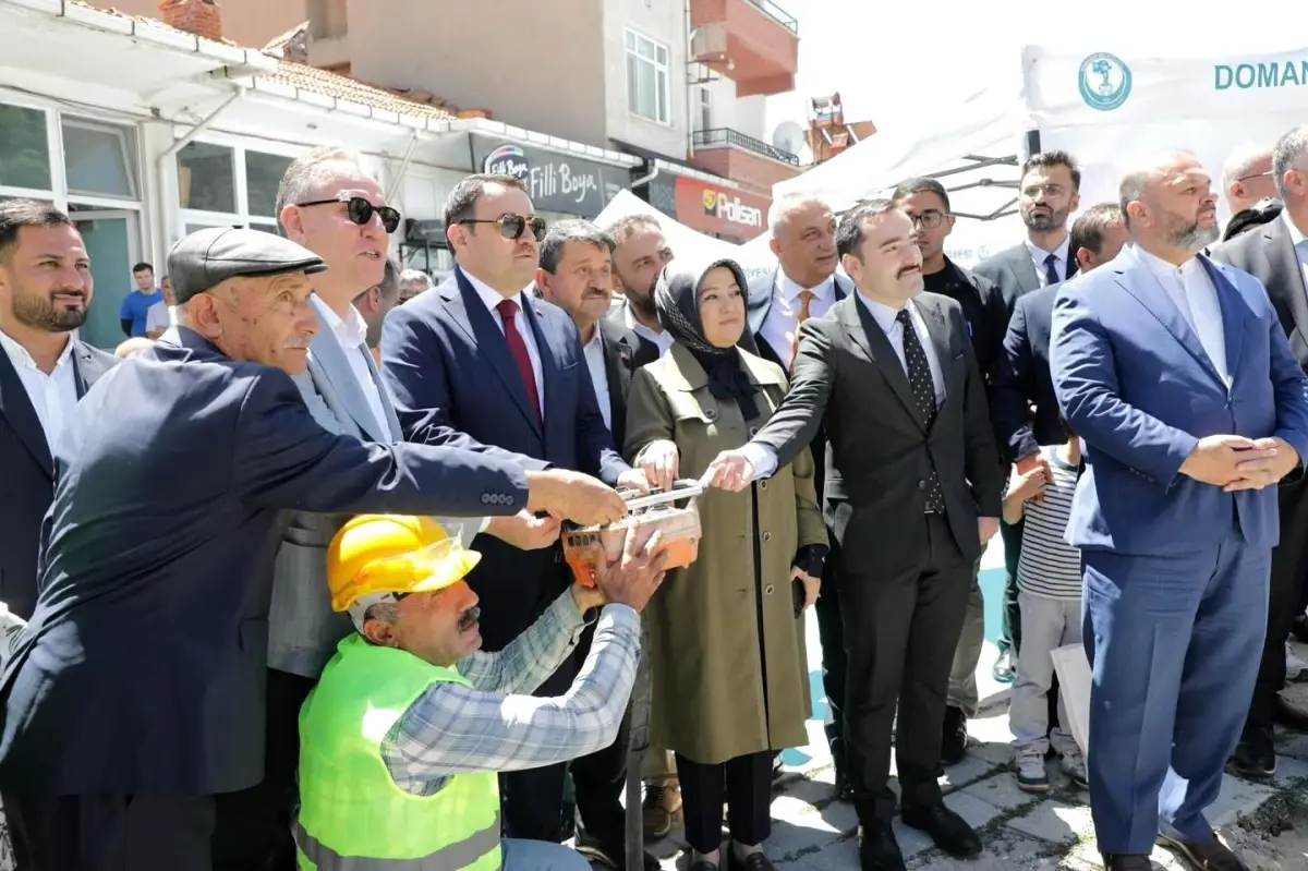 Domaniç\'te Yeni Camii Temeli Atıldı