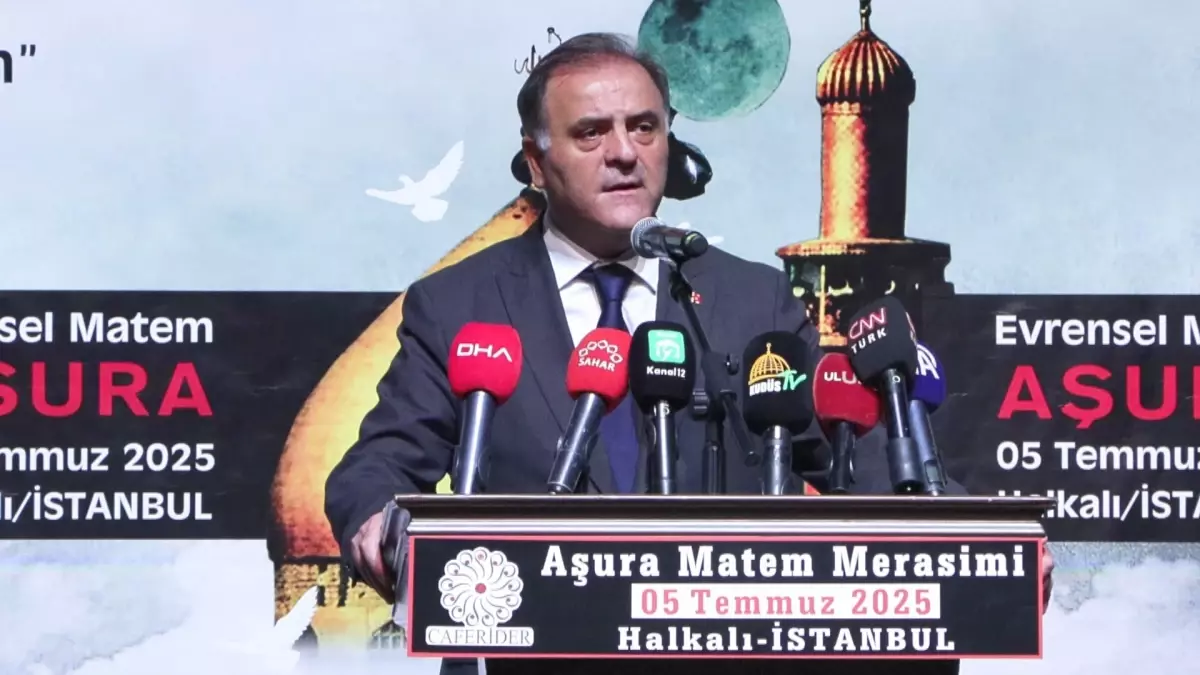 Kerbela Matemi Küçükçekmece\'de Anıldı