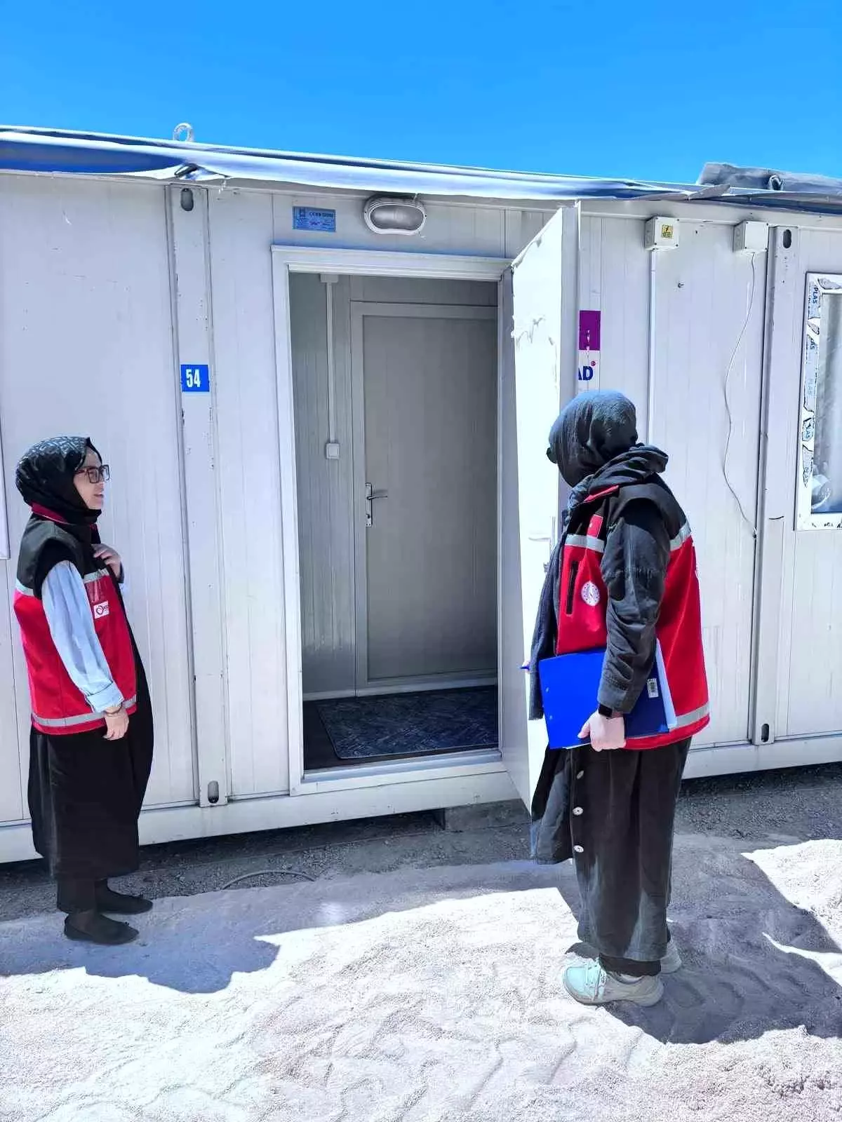 Bilecik’te Yangın Sonrası Destek Çalışmaları