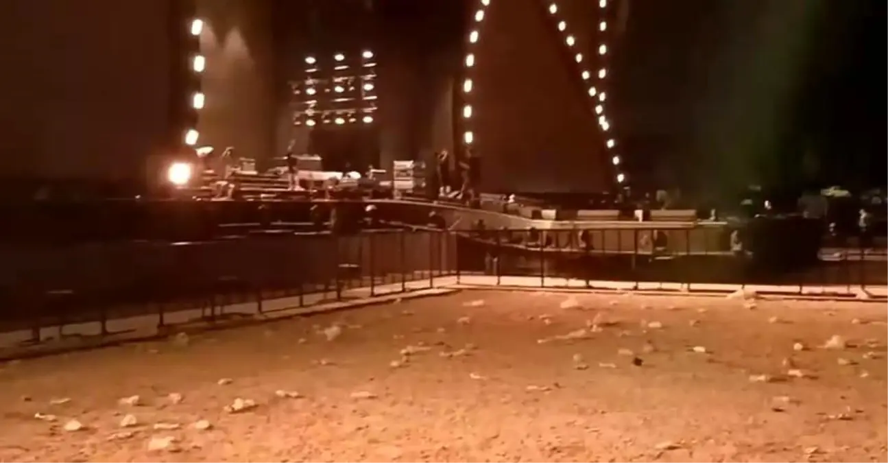 Bursa\'da Kültür Yolu Festivali\'nde Arbede