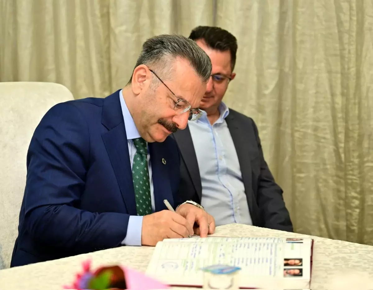 Vali Aksoy Nikah Şahidliği Yaptı