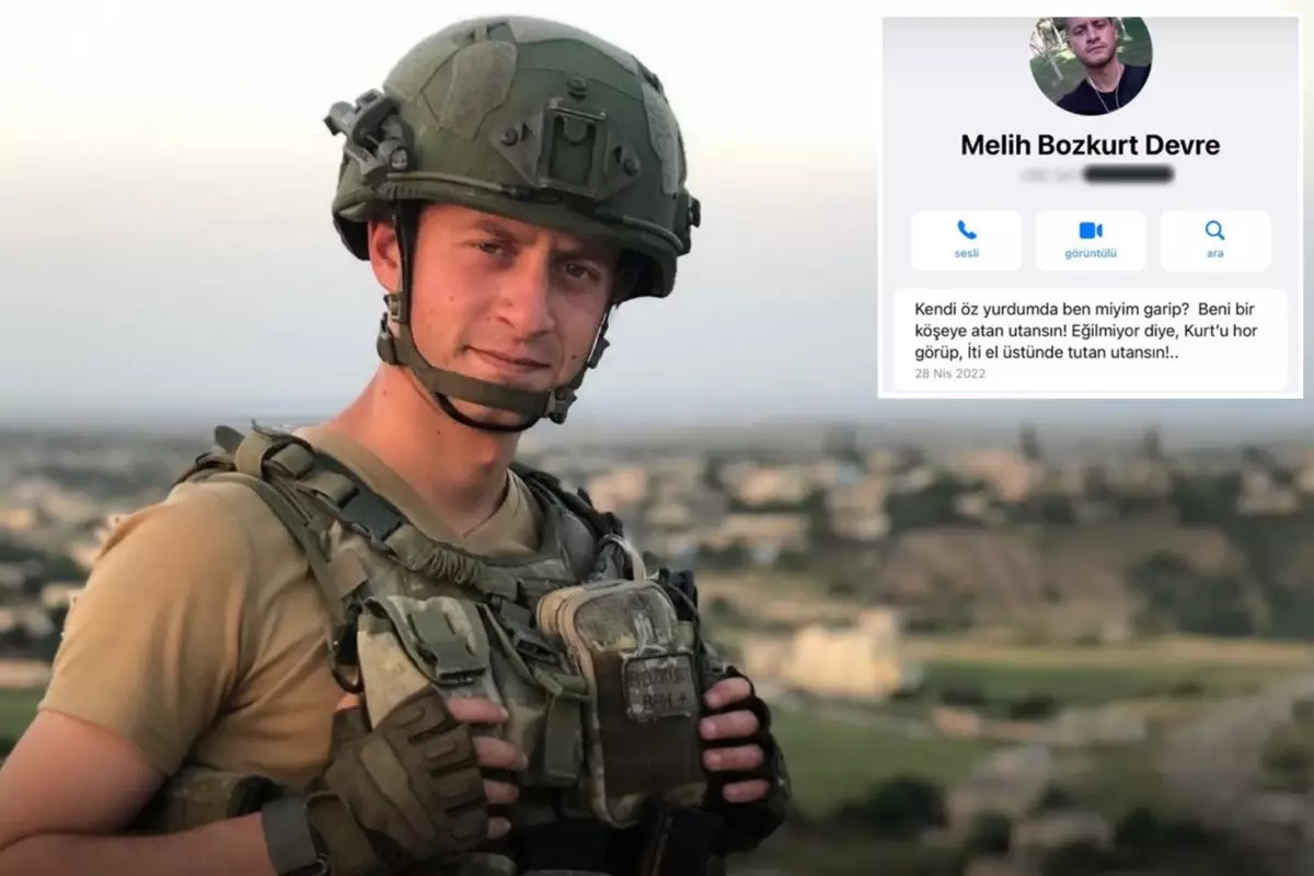 3 yıldır naaşı bulunamayan Şehit Üsteğmen Melih Bozkurt\'un WhatsApp mesajı yürekleri burktu
